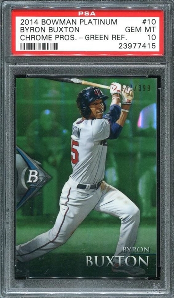 Rookies Showcase Image Gallery: Byron Buxton rookie cards